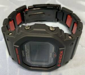 カシオ　G-SHOCK ブラック レッド GW-B5600HR-1 Bluetooth 電波ソーラーモデル