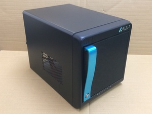 ★現状即決★ (ME) Radix 【IW-MS04 OEM?】SAS/SATA ホットスワップベイ 4段 搭載 Mini-ITX PCケース 80PLUS認証取得 250W 電源付