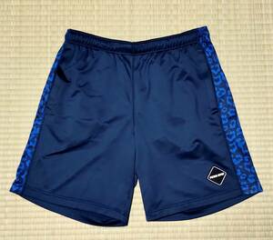 【美品】FCRB NIKE GYM SHORTS 紺 LEOPARD 豹柄 レオパード FC REAL BRISTOL F.C.R.B. ナイキ