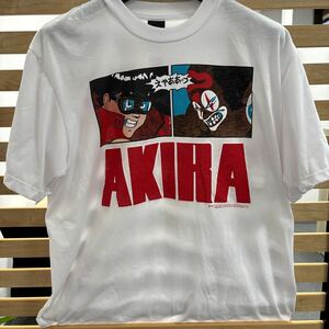 アキラ　AKIRA 古着　 Tシャツ XL ビンテージ 90s 半袖Tシャツ　1987 金田VSジョーカー　 TEE