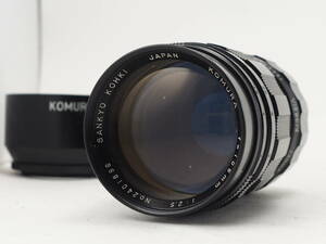 ★希少品★ コムラ KOMURA 105mm F2.5 ★UNI マウント ★実用 #TA4548