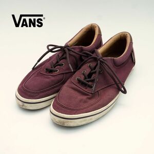 VANS ヴァンズ 27.0 OFF THE WALL オフザウォール ERA エラ スニーカー キャンバス地 パープル/PC74