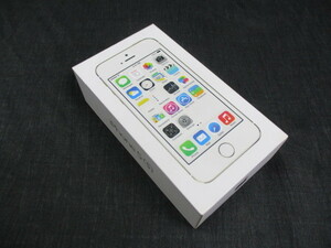 EX54 Apple iPhone5S 空き箱 パッケージ イヤフォンのみ A1453 中古