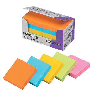 3M Post-it ポストイット 強粘着エコノパック ノート 3M-6501SS-NE /l