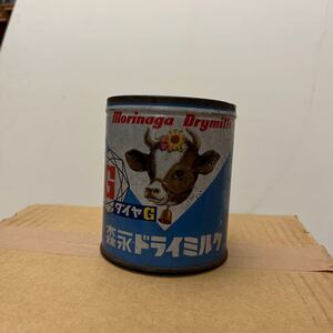 ◆森永ドライミルク◆空缶◆ダイヤG◆500g◆高さ12センチ◆錆あり◆昭和レトロ◆コレクターズ◆激レア