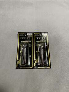 送料込★未使用★【メガバス】DOG-X Jr. COAYU ドッグX ジュニア コアユ GGコアユシルバー GGコアユモス 2個セット Megabass