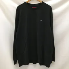 Supreme Small Box L/S Tee BLACK　シュプリーム スモールボックス ロゴ ロングスリーブTシャツ 　ブラック 黒　サイズXL　/m 241128 01098 hi◇128