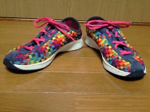 即決☆状態良好☆NIKE／ナイキ☆レインボー☆スニーカー