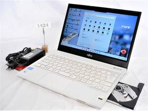 良品 富士通 LIFEBOOK SH54J ●SSD16GB+HDD750GB●13.3HD●Corei3-2.4GHz●MEM4GB●Win11●Office2021pro●指紋S●WiMAX●Sマルチ 即使可