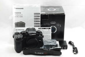 ★美品★ 即決 PANASONIC パナソニック LUMIX DC-G99 ボディ ブラック ミラーレス一眼（R5-610）