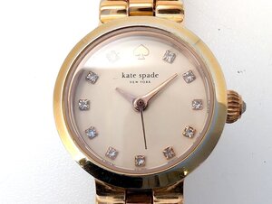 Kate spade ケイトスペード レディース クォーツ腕時計 ゴールドカラー[20481