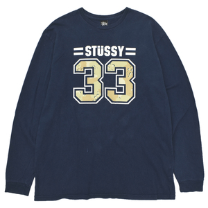 stussy ステューシー チョコチップ デザートカモ ナンバリング TRIBE Tシャツ 長袖 ロンT size.XL オールド 90s 00s