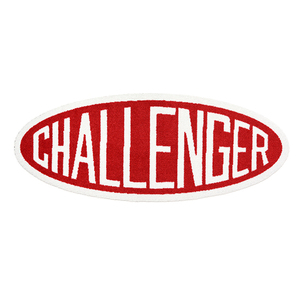 未使用 23AW チャレンジャー OVAL LOGO MAT 赤 CHALLENGER