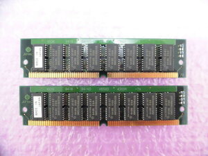 HITACHI HB56D436BR-6A 72pin FPM-SIMM 60ns Parity 16MB x2 (Total 32MB) 中古正常品