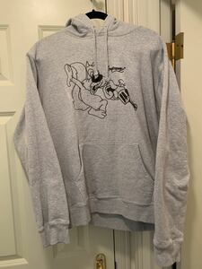 L Supreme Hooded Sweatshirt Large シュプリーム スウェット パーカー パーカ 中古