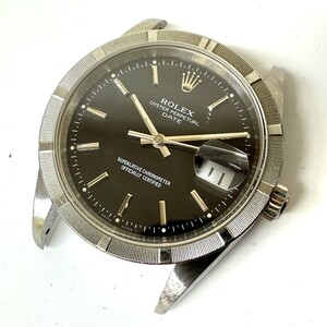 F877-H32-2◎ ROLEX ロレックス OYSTER PERPETUAL DATE オイスターデイト ref.15210 U番 メンズ 腕時計 自動巻き 稼働