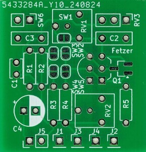 【PCB】幻のブースター Fetzer Valve を作ろう 20240823版