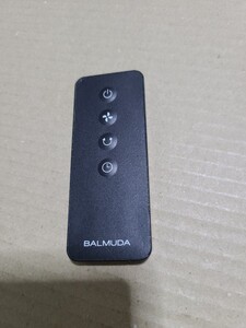 BALMUDA　バルミューダ　リモコン　扇風機　型番不明