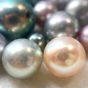 1円〜!!☆パールおまとめ653.5ct☆d 約130.7g パール 真珠 ジュエリー 裸石 宝石 片穴 両穴 pearl jewelry 42