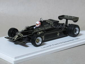 1/43 ロータスフォード 91 中嶋悟 F1 ファーストテスト 1982 ロム特注