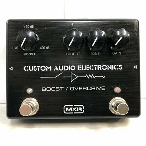 MXR MC402 CAE BOOST OVERDRIVE＜動作確認済み＞エムエックスアール ブースター オーバードライブ コンパクトエフェクター⑱ ▲