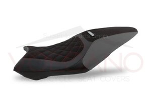 DUCATI MONSTER 1200 R 2016～2019年式用 VOLCANO イタリア高級本革使用 シートカバー SEAT COVER