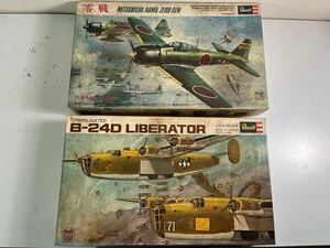 【★3-24D LIBERATOR/零戦MITSUBISHI A6M5 ZERO-SEN】