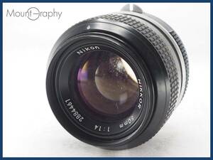 ★実用美品★ NIKON ニコン NEW NIKKOR 50mm F1.4 ★完動品★同梱可 #i8880