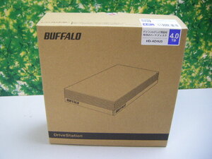 未開封 BUFFALO HD-AD4U3 HDD パソコン テレビ 録画用 外付け ハードディスク 4TB バッファロー 2