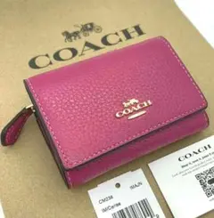 [COACH] 日本未発売 マイクロウォレット 三つ折財布 CM238