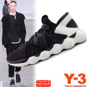 希少■Y-3 KYUJO LOW スニーカー 定価4.9万◆ワイスリー ヨウジヤマモト アディダス Yohji Yamamoto adidas GroundY グランドワイ S