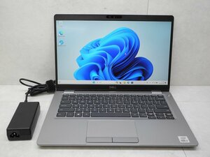 ☆1円☆第10世代☆DELL☆LATITUDE5310☆Core i7 1.10GHz/6GB/SSD256GB/高解像度1920x1080☆無線/Bluetooth/カメラ/Office/Win11☆