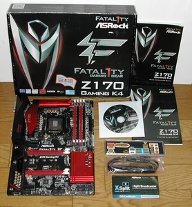 難ありマザボ　ASROCK　Fatal1ty Z170 GAMING K4