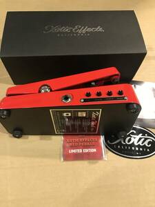 ＊美品良品＊ 限定カラー XOTIC Wah XW-1 RED 　ワウペダル