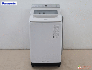 ◆美品◆ Panasonic パナソニック インバーター全自動洗濯機 縦型 洗濯・脱水10kg NA-FA10K2 シャンパン 2024年製