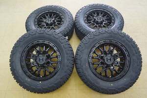 【未使用 SET】HOSTILE H135 RIDGE CREST JP SPEC 17 6H139.7 8J+20 ヨコハマ ジオランダー X-AT G016 265/65R17 120/117Q LT 24年 プラド