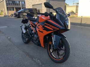 格安　KTM　RC390　現行モデル　ETC付き　ワンオーナー　R6年式　付属品あり　美車　1224ｋｍ