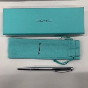 TIFFANY＆Co.　ティファニー　ボールペン　シルバー系　保存袋・箱付き【DABD6022】