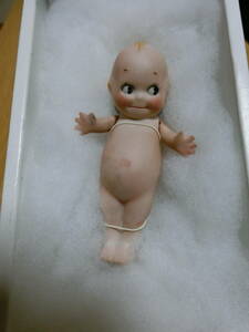 ★中古品 レトロ キューピー ローズ オニール KEWPIE 陶器 人形 DOLL ドール 高11cm★