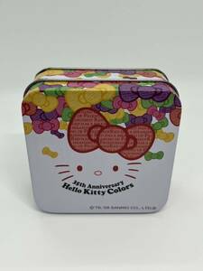 Hello　Kitty ☆３５周年　Colors　キティ　缶入りメモ　2009年