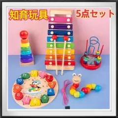 知育玩具⭐️モンテッソーリ 楽器 幼児教育 幼児のおもちゃ 5点セット 在庫処分