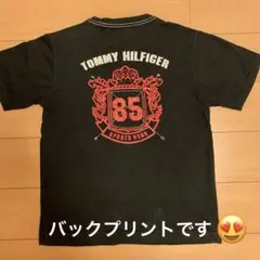 TOMMY HILFIGER トミーヒルフィガー　ブラック　メンズTシャツ