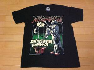 MEGADETH メガデス YOUTHANASIA Tシャツ GUNS N’ ROSES METALLICA SLAYER SKID ROW SUICIDAL TENDENCIES BONJOVI ANTHRAX TESTAMENT