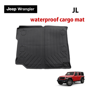 Jeep Wrangler UNLIMITED ジープ ラングラー アンリミテッド JL 3D カーゴマット ラゲッジマット TPE素材 ３Ｄ JＬ