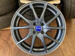 §LMスポーツ クロス10 17X5.5J+45 100-4H TOYO 205/45R17(205/45-17)新品 フィット/マツダ2/ヤリス/アクア/デミオ 等のコンパクトに!