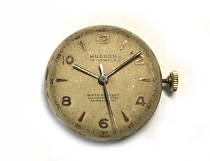 HUDSON 17石 ムーヴメント 手巻 中古