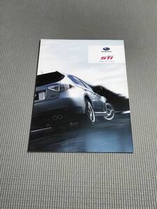 スバル WRX STI カタログ GRB/GRF 2010年