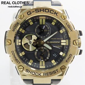 G-SHOCK/Gショック G-STEEL/Gスチール Bluetooth搭載 タフネスクロノグラフ GST-B100GB-1A9JF /000