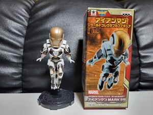 ★BANPREST★WCF IRONMAN アイアンマン ワールドコレクタブル フィギュア Vol.1 アイアンマン MARK39 美中古品 MARVEL マーベル