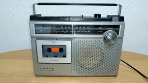 SANYO サンヨー 昭和レトロ ラジカセ MR-2405